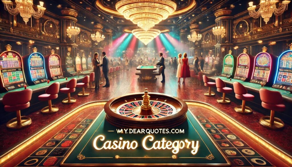 www.mydearquotes.com Casino Category