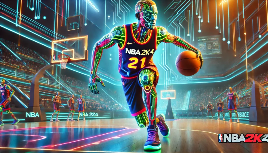 NBA 2K24 Alex Sarr Cyberface