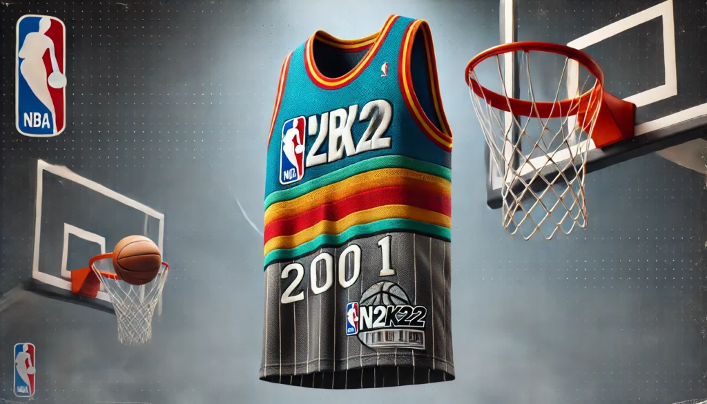 NBA 2K22 2001 Jersey