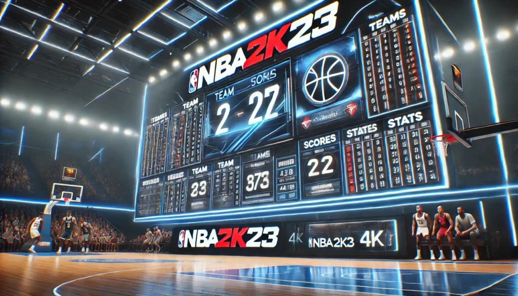 NBA 2K23 Scoreboard Mod