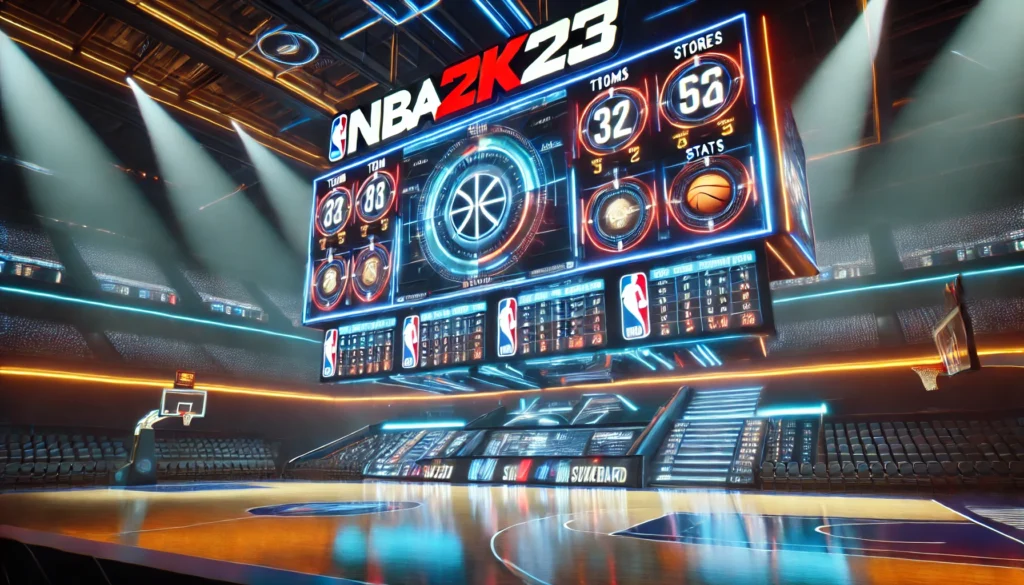 NBA 2K23 Scoreboard Mod