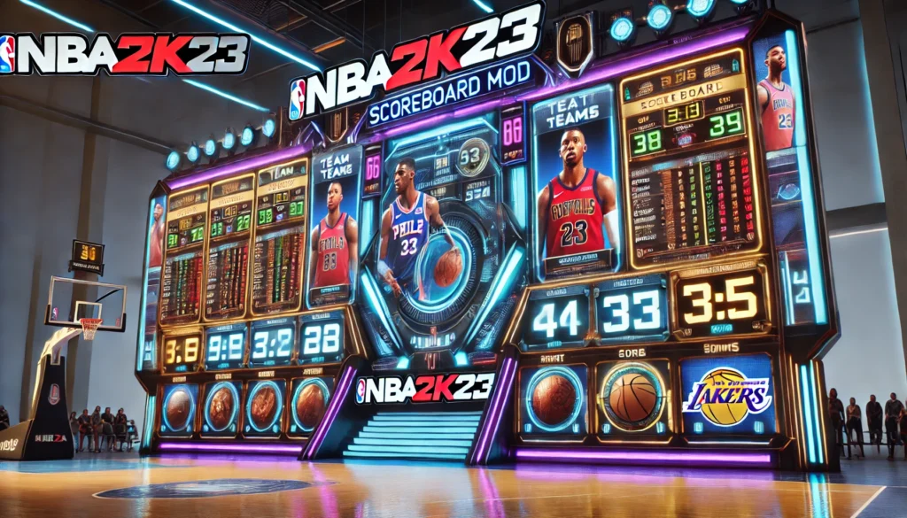 NBA 2K23 Scoreboard Mod