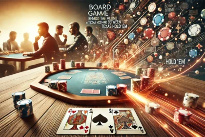 Board Game Blend Between The Mind and Texas Hold em