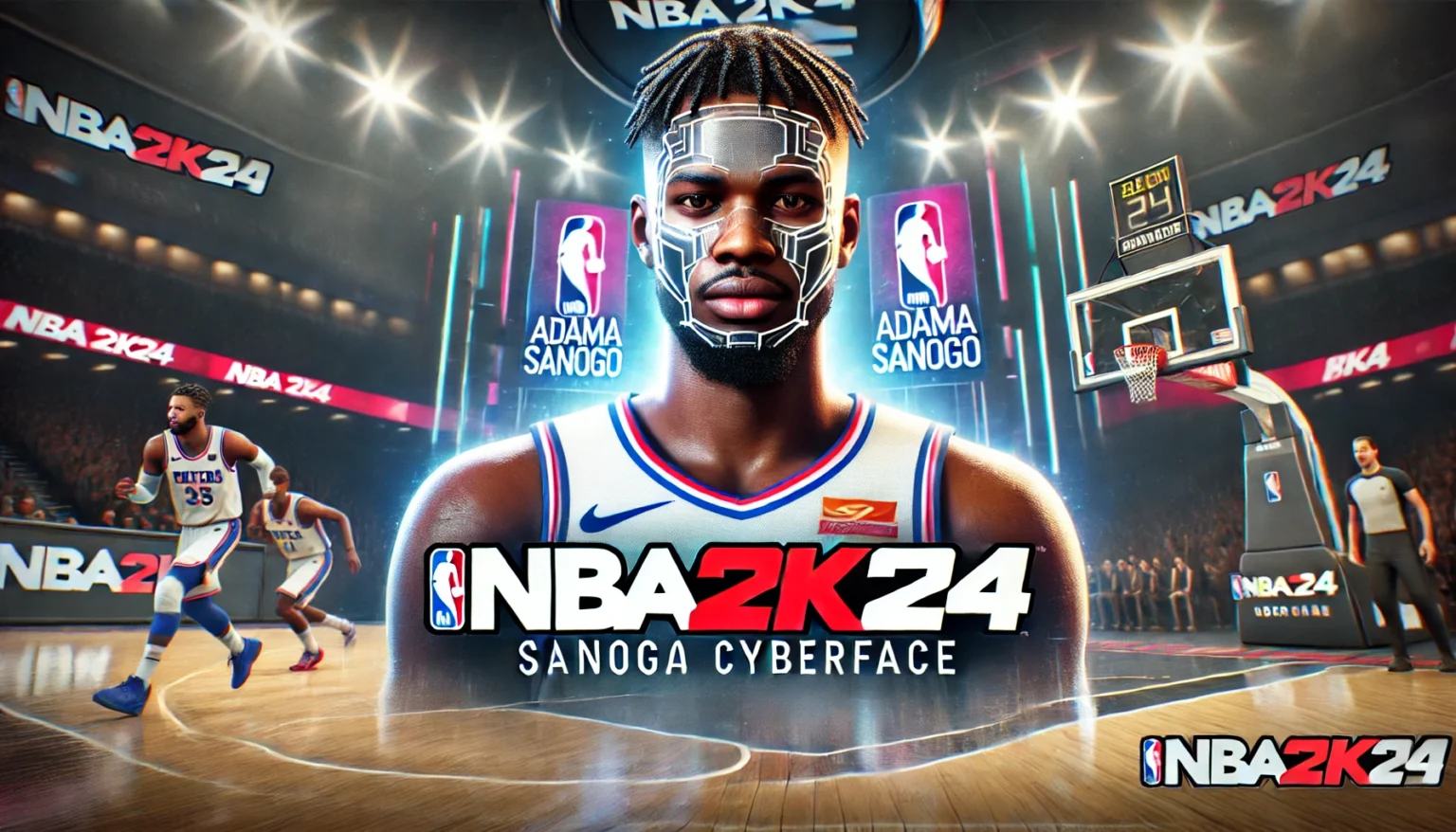 nba 2k24 sanogo cyberface