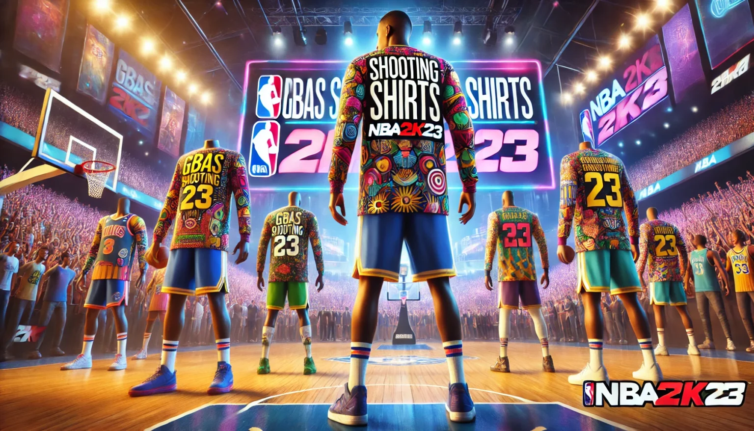 GBAS Shooting Shirts NBA 2K23