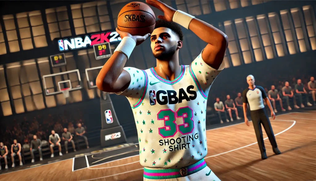 GBAS Shooting Shirts NBA 2K23 Mod