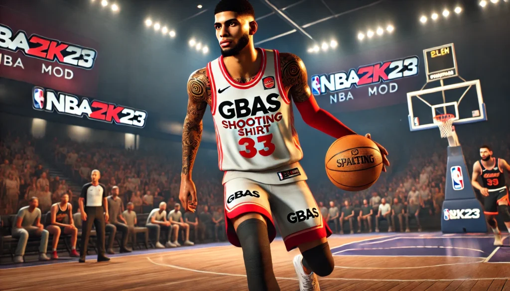 GBAS Shooting Shirts NBA 2K23 Mod