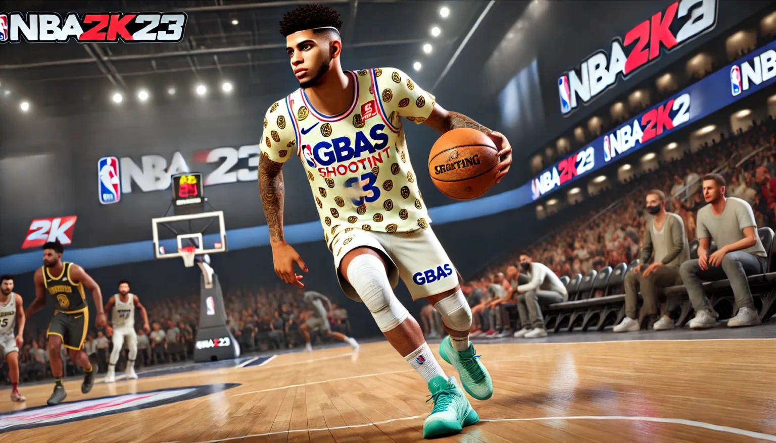 GBAS Shooting Shirts NBA 2K23 Mod