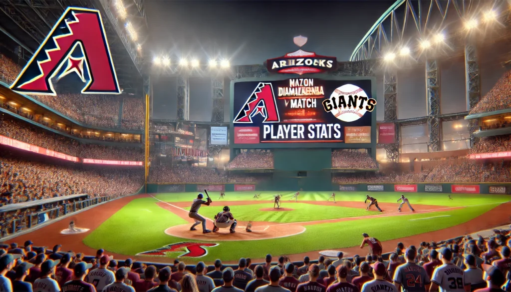 Arizona Diamondbacks vs San Francisco Giants Match Player Stats