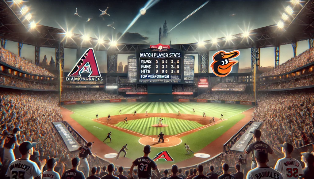 Diamondbacks vs Baltimore Orioles Match Player Stats