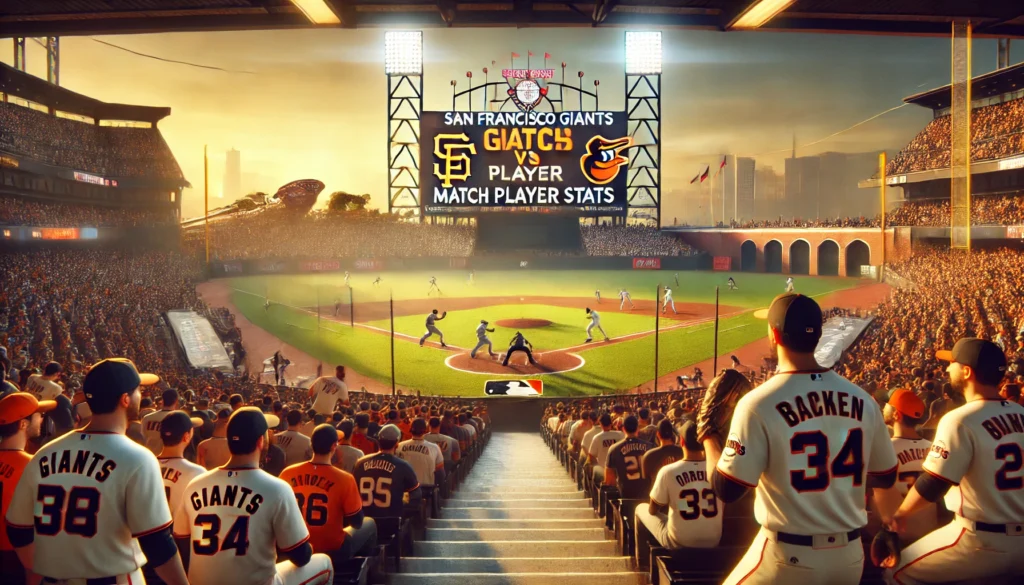 San Francisco Giants vs Baltimore Orioles Match Player Stats