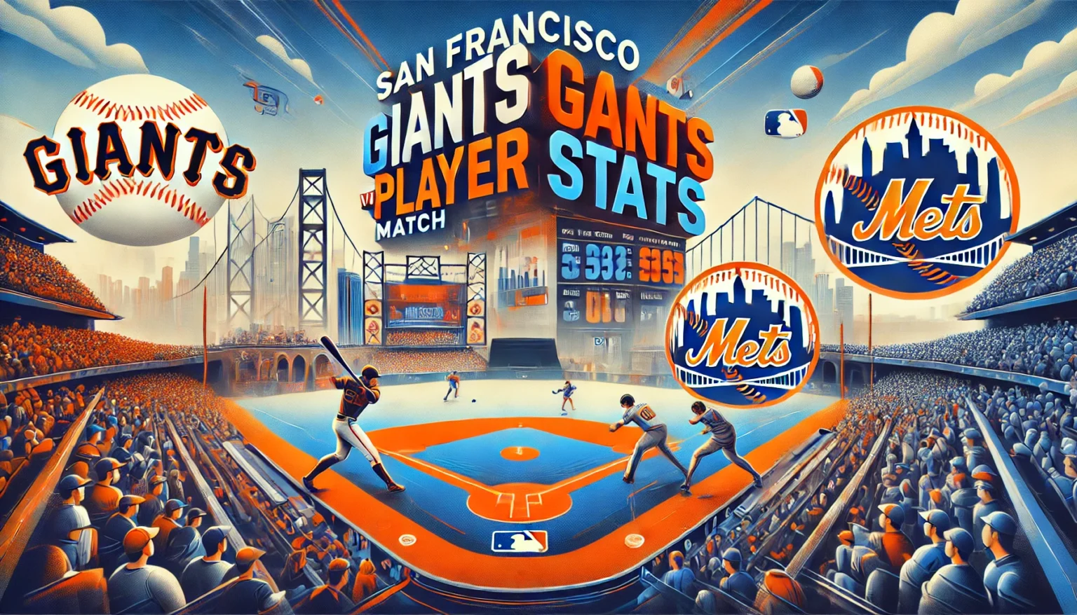 San Francisco Giants vs Mets Match Player Stats