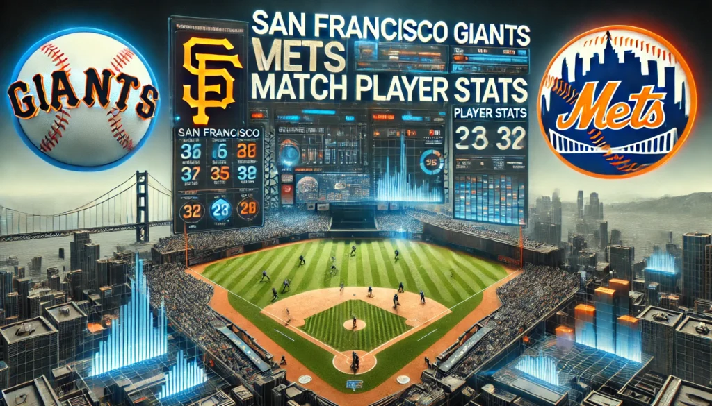 San Francisco Giants vs Mets Match Player Stats