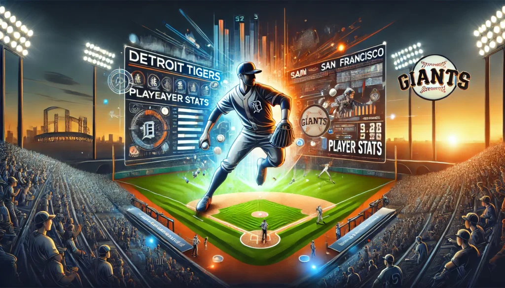 Detroit Tigers vs San Francisco Giants Match Player Stats