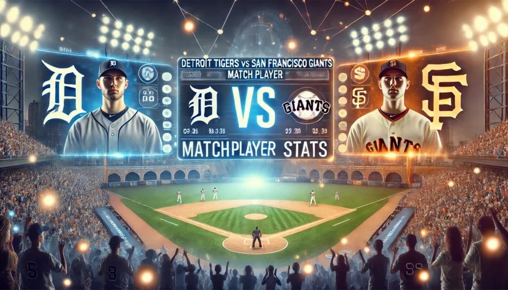 Detroit Tigers vs San Francisco Giants Match Player Stats