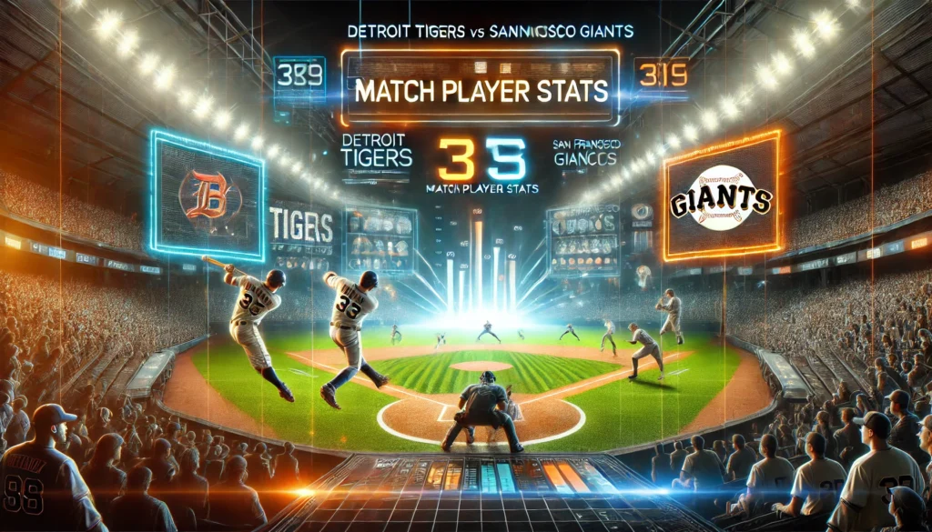 Detroit Tigers vs San Francisco Giants Match Player Stats