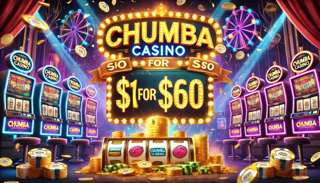 Chumba Casino $1 for $60