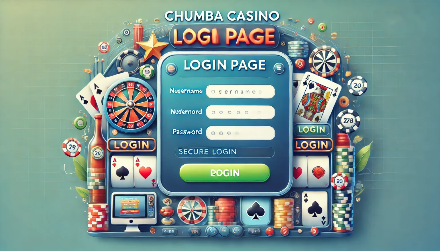 Chumba Casino Login Page