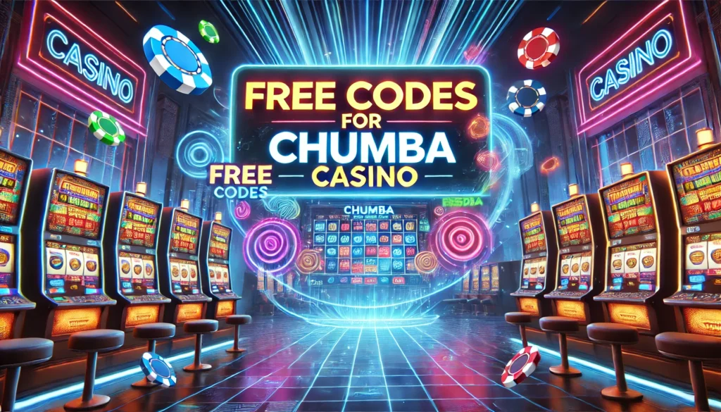 Free Codes for Chumba Casino